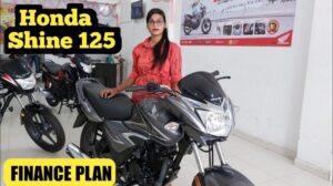 honda shine 125 on road price